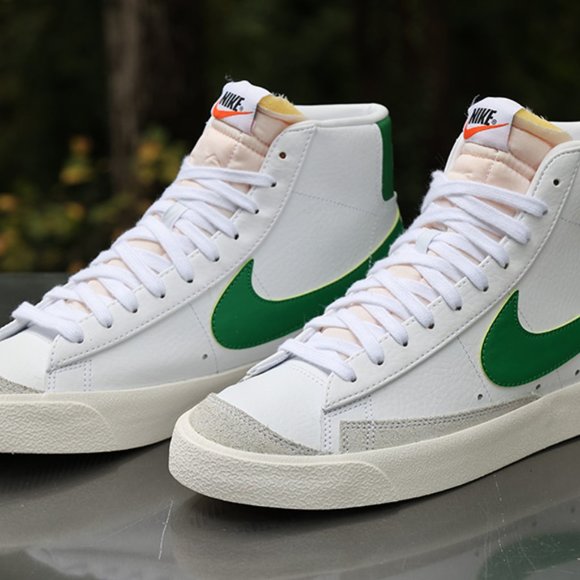 Nike Blazer Mid 77 Vintage White Pine Green Men's Size 9 - Picture 13 of 14